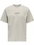 Erkek Onscurated Bisiklet Yaka %100 Pamuk T-Shirt 22030925 Taş 1