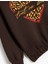 Uzun Kollu Kalp Baskılı Kapşonlu Sweatshirt 3