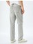 Pamuklu Vintage Straight Fit Jean Pantolon 4