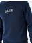 Bisiklet Yaka Pamuk Karışımlı Şardonlu Slogan Işlemeli Sweatshirt 5