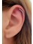 7 sıra tasli zirkon 316L cerrahi anti alerjik celik tragus veya kikirdak helix piercing bar uzunluk 6mm kalinlik 1mm 1.2 mm 1