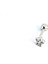 Zirkon Taşlı 925 ayar Gümüş Yıldız Figürlü Tragus Piercing 1