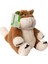 Asabi Kedi Peluş 25 cm Kahverengi 1