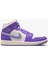 BQ6472-504 Nike Air Jordan 1 Mid Sneaker Spor Mor Kadın Ayakkabı 3