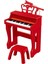 Tabureli Çok Fonksiyonlu Mini Piano Mikrofonlu Org 1