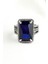 Sky Diamond Blue Creative Sapphire 925AYAR Gümüş Lüks Yüzük 2
