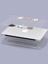 Macbook Air (M2-M3) Kılıf 15 Inç A3114-A2941 2023/2024 Şeffaf Sert Kapak Koruma Macup-23 Kediler Hello Turuncu 2