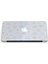 Macbook Air (M2-M3) Kılıf 13.6 Inç A2681-A3113 2022/2024 Şeffaf Kapak Tam Koruma Macup-01 Mavi Kış 3