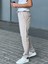 Erkek Ipli ve Beli Lastikli Jogger Chino Pantolon 4