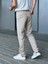 Erkek Ipli ve Beli Lastikli Jogger Chino Pantolon 5
