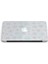 Macbook Air (M2-M3) Kılıf 15 Inç A3114-A2941 2023/2024 Şeffaf Kapak Tam Koruma Macup-03 Turkuaz Kış 3