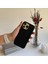 Kaşmir Dokulu Siyah Silikon Apple iPhone 14 Pro Max Kılıf 2