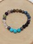 Oğlak Burcu Doğal Taş 8mm Unisex Bileklik (55732) 5