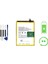 Realme 7i Ile Uyumlu Güclendirilmis Ithal Pil Batarya BLP803 1