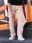 Yeni Sezon Rahat Kalıp Esnek Kumaş Beli Lastikli Baggy Jogger Pantolon 4
