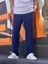Yeni Sezon Rahat Kalıp Esnek Kumaş Beli Lastikli Baggy Jogger Pantolon 1