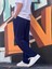 Yeni Sezon Rahat Kalıp Esnek Kumaş Beli Lastikli Baggy Jogger Pantolon 5
