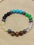 Aslan Burcu Doğal Taş 8mm Unisex Bileklik (55742) 5