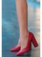 Giort Kırmızı Cilt Topuklu Ayakkabı 1