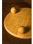 Bambu Yuvarlak Misket Ayaklı Pasta Börek Sunumluk Tablosu 32 x 6 cm 7