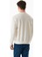 Yazı Nakışlı Bisiklet Yaka Sweatshirt 5