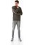 3 Iplik One Step Ahead Baskılı Dik Yaka Sweatshirt 5