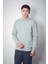 3 Iplik One Step Ahead Baskılı Dik Yaka Sweatshirt 1