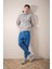3 Iplik Ny Baskılı Kapüşonlu Sweatshirt 1