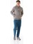 3 Iplik Ny Baskılı Kapüşonlu Sweatshirt 4
