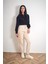 3 Iplik Basic Kapüşonlu Crop Sweatshirt Hoodie 2