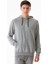 Lonely Yazı Baskılı Kapüşonlu Kanguru Cepli Sweatshirt 1