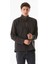 Yarım Fermuarlı Dik Yaka Polar Sweatshirt 1