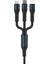 Force CB631 Örgülü ve Güçlendirilmiş 100 cm Çoklu Şarj ve Data Kablosu - MCT8971-7253 1