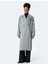 Kruvaze Düğmeli Cepli Uzun Oversize Kaban 3