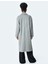 Kruvaze Düğmeli Cepli Uzun Oversize Kaban 4