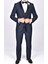 1227 Manzetti Slimfit Damatlık/lacivert/46 1
