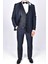 1227 Manzetti Slimfit Damatlık/lacivert/46 5
