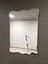 55X80 Lüks Salon Aynası / Dekor Aynası / Asimetrik Konsol Aynası / Makyaj Aynası 1