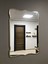 55X80 Lüks Salon Aynası / Dekor Aynası / Asimetrik Konsol Aynası / Makyaj Aynası 4