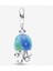 Renk Değiştiren Denizanası Sallantılı Gümüş Charm - NUR-CM00409 2