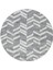 Yuvarlak Modern Iskandinav Yumuşak Bukle Kabartmalı 3D Dalgalı Motif Halı Gri Oturmaodası Salon Halı 1