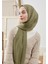 Haki Fresh Scarfs Bambu Şal 1