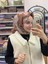 Çikolata Siyane Scarf Renkli Etnik Desen Pamuk Eşarp 1