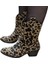 Padera Leopar Desenli Kadın Kovboy Botu - Padera - Leopar - 38 1