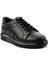 Siyah Antik Deri Erkek Casual Ayakkabı E01439700241 3