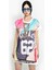 Taşlı Renkli Baskı T-Shirt 3