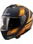 Stream 2 Vıntage Mat Navy Mavi-Turuncu- Kahverengi Kask M 1