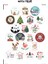 Mutlu Yıllar Yılbaşı Sticker, Yılbaşı Çıkartma Cam Sticker Happy New Year Duvar Sticker-A4 Boyutunda 1