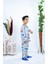 Dinozor Baskılı Çocuk Pijama Takım 2