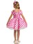 Kız Çocuk Elbise 3-7 Yaş Fuşya 4